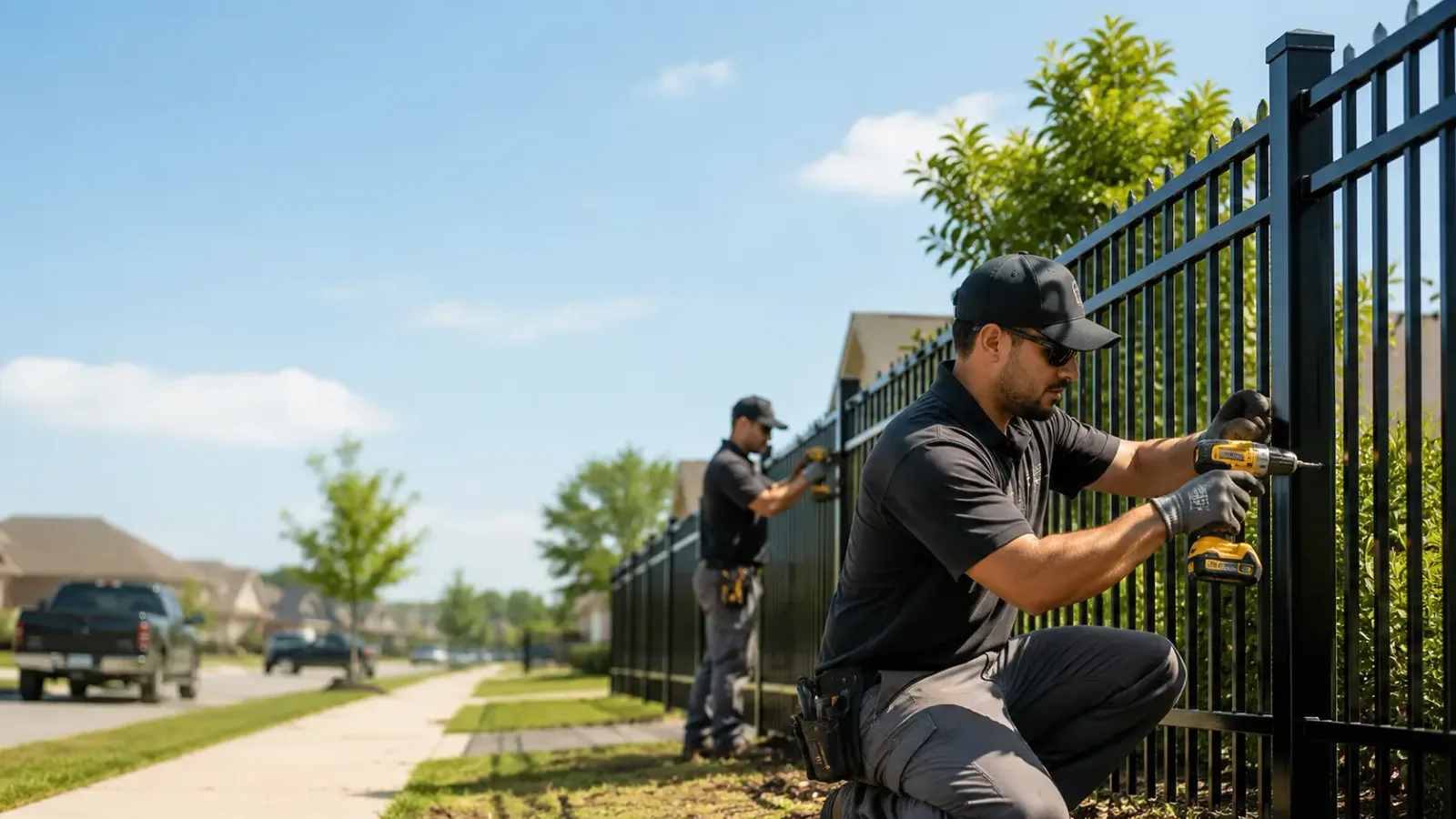 Metal Fence Installation in Roselle, NJ